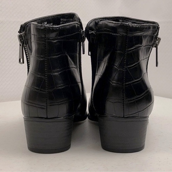 Union bay Ankle Booties Alligator Embossed Print - Picture 4 of 7